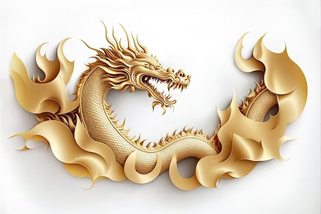 Bàn thờ trang nghiêm với tượng gỗ linh vật