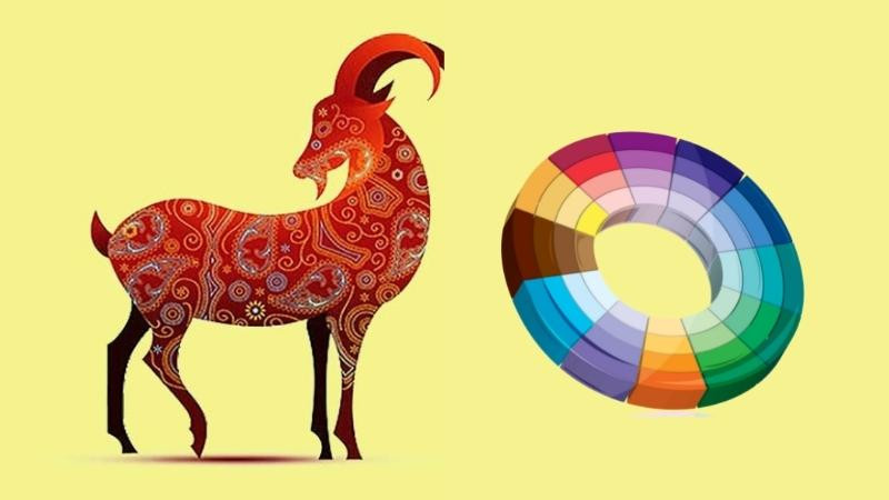 Bảng màu sắc tương hợp và tương khắc cho người tuổi Quý Mùi