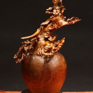 Bình Mai Gỗ Hương