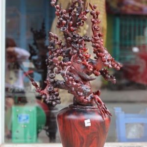 Bình Mai Gỗ Trắc