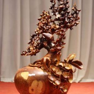 Bình Mai Gỗ Hương