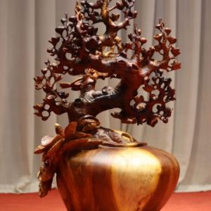 Bình Mai Gỗ Hương