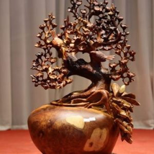 Bình Mai Gỗ Hương