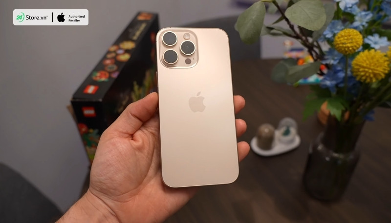 Biểu đồ thể hiện các tùy chọn dung lượng bộ nhớ cho dòng iPhone 16 Pro và Pro Max
