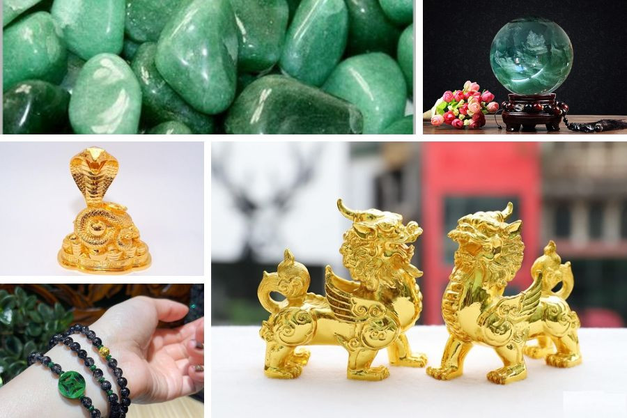 Các loại đá quý và vật phẩm phong thủy phù hợp với mệnh Mộc của người sinh năm 1989
