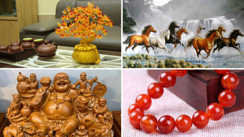 Các loại vật phẩm phong thủy được khuyên dùng cho người tuổi Bính Tuất