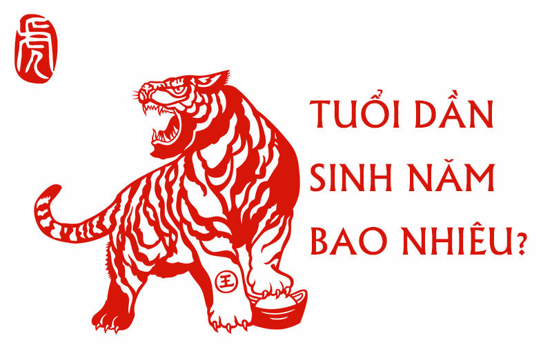 Các năm sinh và thiên can tương ứng của người tuổi Dần