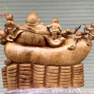 Tượng Di Lặc Ngũ Tiểu Nu