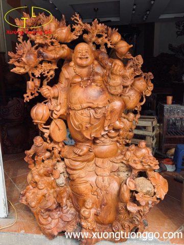 Di Lặc Ngũ Tiểu Vác Cành Đào Hương Ta Di Lặc Ngũ Tiểu Vác Cành Đào Hương Ta