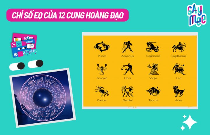 chỉ số EQ của 12 cung hoàng đạo
