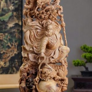 Tượng Đạt Ma Hàng Long Phục Lân Gỗ Hoàng Đàn Tuyết Lạng Sơn Tượng Đạt Ma Hàng Long Phục Lân Gỗ Hoàng Đàn Tuyết Lạng Sơn