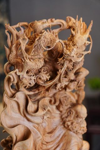 Tượng Đạt Ma Hàng Long Phục Lân Gỗ Hoàng Đàn Tuyết Lạng Sơn Tượng Đạt Ma Hàng Long Phục Lân Gỗ Hoàng Đàn Tuyết Lạng Sơn