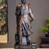 Tượng Hưng Đạo Đại Vương Gỗ Mun Hoa 60