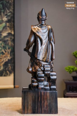 Tượng Hưng Đạo Đại Vương Gỗ Mun Hoa 60 Tượng Hưng Đạo Đại Vương Gỗ Mun Hoa 60