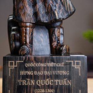 Tượng Hưng Đạo Đại Vương Gỗ Mun Hoa 60 Tượng Hưng Đạo Đại Vương Gỗ Mun Hoa 60