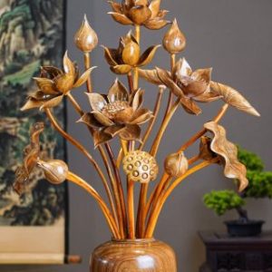 Bình Sen Gỗ Cẩm Vàng Bình Sen Gỗ Cẩm Vàng
