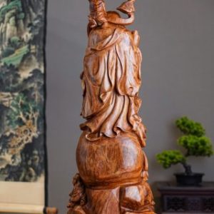 Tượng Di Lặc Ngũ Phúc Phục Lân - Gỗ Sưa Tượng Di Lặc Ngũ Phúc Phục Lân - Gỗ Sưa