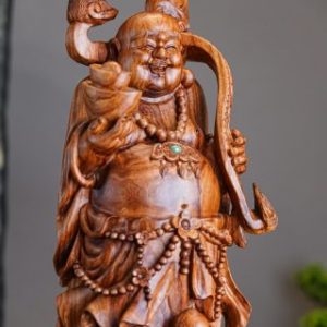 Tượng Di Lặc Ngũ Phúc Phục Lân - Gỗ Sưa Tượng Di Lặc Ngũ Phúc Phục Lân - Gỗ Sưa