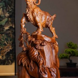 Tượng Nhất Dương Khai Thái Gỗ Ngọc Am