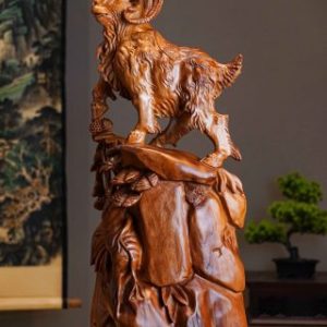 Tượng Nhất Dương Khai Thái Gỗ Ngọc Am