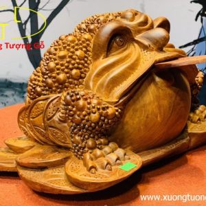 Tượng Cóc Thiềm Thừ Hương Đá