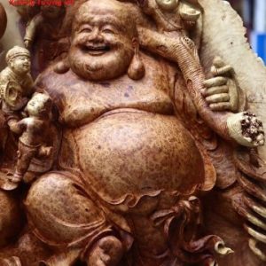 Di Lặc 5 Tiểu Vác Đào Đứng Gậy Như Ý Nu Hương Di Lặc 5 Tiểu Vác Đào Đứng Gậy Như Ý Nu Hương