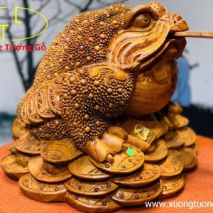 Tượng Cóc Thiềm Thừ Hương Đá