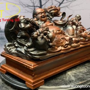 Di Lặc Ngũ Phúc Ngự Bên Cóc