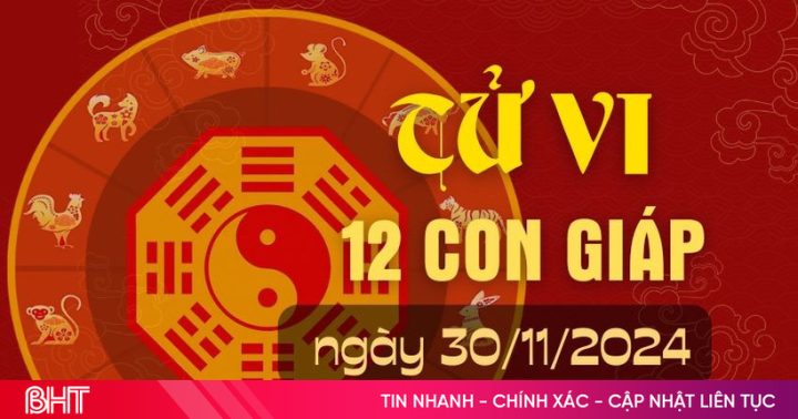 Tử Vi Ngày 30/11 Của 12 Con Giáp: Dự Báo Vận Mệnh Chi Tiết Cho Mỗi Con Giáp