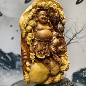 Tượng Phật Di Lặc Tam Tiểu Đứng Hồ Lô
