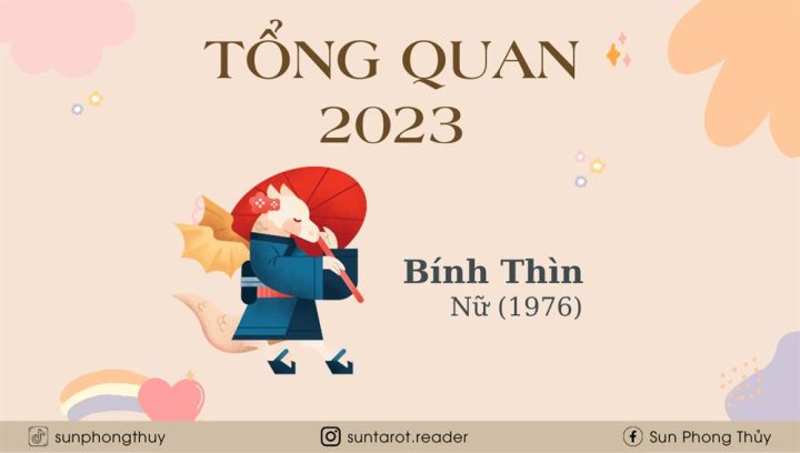 Tử vi nữ mạng Bính Thìn 2023
