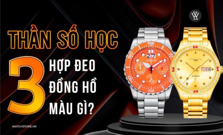 Hình ảnh minh họa về ý nghĩa con số 3 trong thần số học và màu sắc may mắn