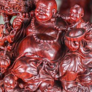 Di lạc tam tiểu gỗ tử đàn
