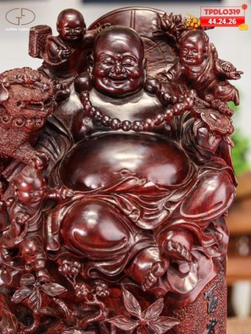 Di lạc ngồi gỗ tử đàn