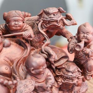 Di lạc ngồi gỗ tử đàn