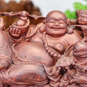 Di lạc ngồi gỗ tử đàn