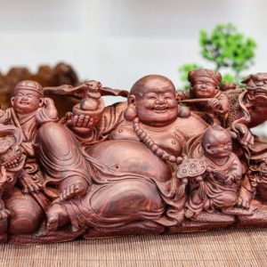Di lạc ngồi gỗ tử đàn