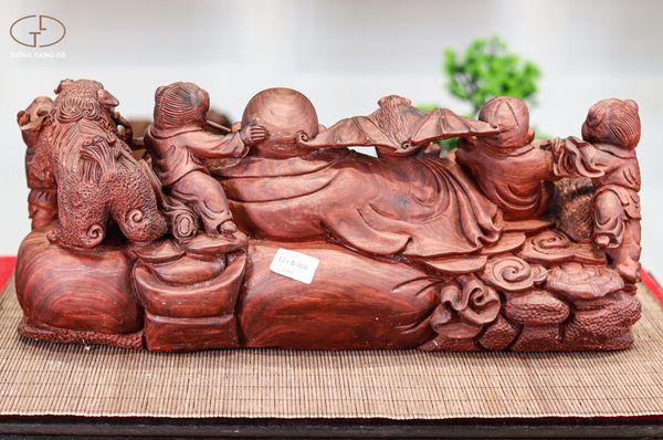 Di lạc ngồi gỗ tử đàn