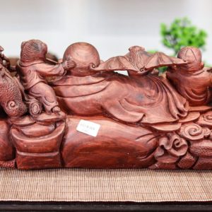 Di lạc ngồi gỗ tử đàn