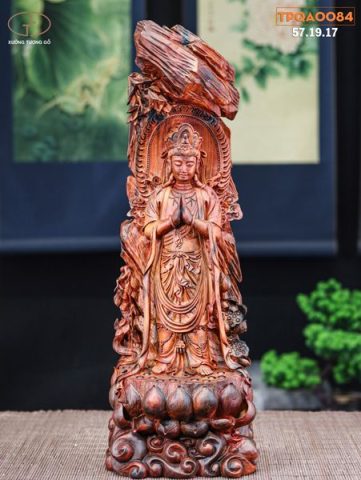 Phật bà gỗ trắc