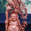 Di lặc đứng gỗ sưa