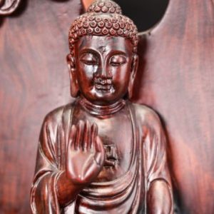 Nhất Tâm Bái Phật Gỗ Trắc
