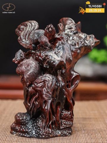 Song sóc gỗ trắc