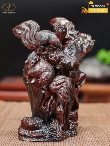 Song sóc gỗ trắc