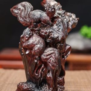 Song sóc gỗ trắc