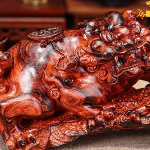 Song nghê gỗ trắc