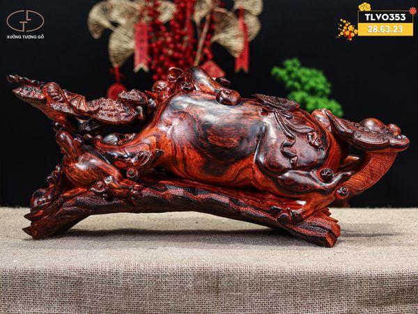 Song nghê gỗ trắc