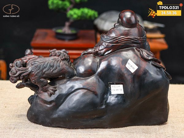 Di lạc ngồi gỗ trắc