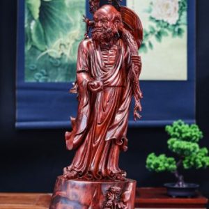 Đạt ma gỗ trắc đứng