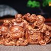 Di lặc ngồi gỗ hương